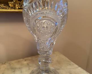 Asking Price: $25
Approx Measurements: 12" high
Item: Pressed Glass Vase