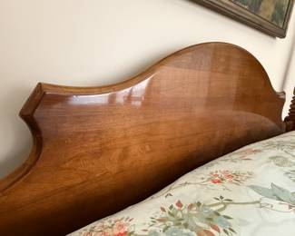 REDUCED TO $335
Approx Measurements:	Queen 
Item: Rock City, Solid Wood, Queen 4 Poster Bed,(Restonic Comfort Care Mattress).