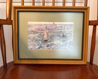 Asking Price: $28
Approx Measurements: 15 x 11.25
Item: Framed Artwork #5