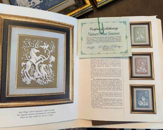 Asking Price: $125, Set of 4
Approx Measurements: 9" x 11" (each)
Item: Franklin Mint Natures Four Seasons (Set of 4)