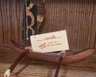 Story of Hawaiian canoe