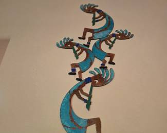 Metal wall art