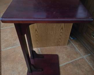 Mahogany stand