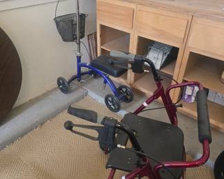 Walker and seat