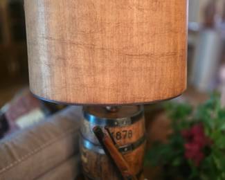 1878 vintage golf lamp
