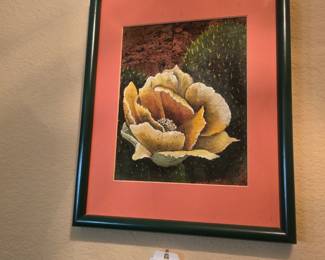 Hand painted picture no glass