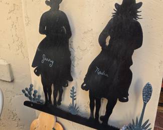 Metal sign