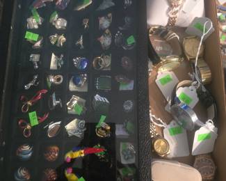 Silver jewelry & costume jewelry