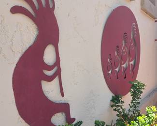 2 pc metal art