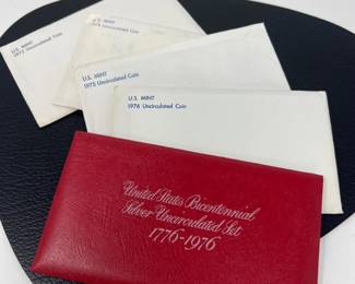 U.S. Mint Uncirculated Coinage Sets: 1973–1976 + Bicentennial