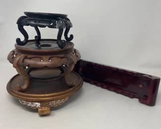 78 VarietyofDisplayStandsforVasesBowlsStatuesCandles