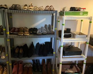 Nice selection of shoes/boots: size 9/10