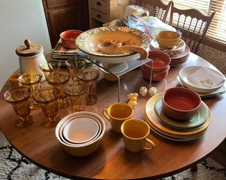 Dishes, kitchen items