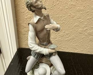 #61 - $45 - Lladro don quixote "Oration" 4'x9"#5357