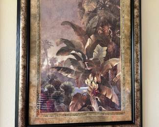 #50 - $ 70 each - James Lee Tropical plants 35x46 - 2 available