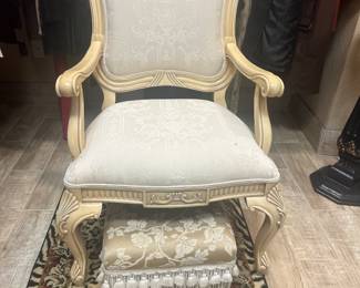 #114 - $180 - White chair