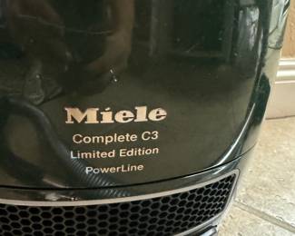 #117 - $325 - Miele complete C3 limited edition powerline vacuum cleaner with attachments