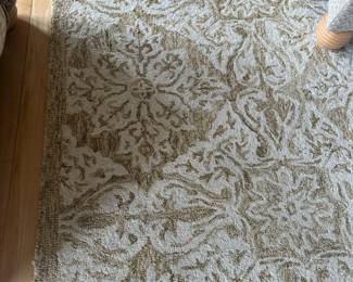 #24 - $140 - Hand hooked rug - Made in India - Beige Collection Supreme 7x9