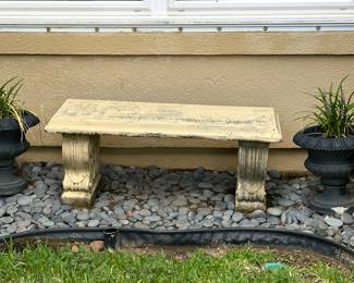 #54 - $100 each - Bench concrete 38x15x16 - 2 available