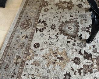 #48 - $120 - Carpet tan /gold /beige 10'2"x8'