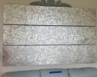 #35 - $250 - Screen/headboard/wall décor 78"Hx48"