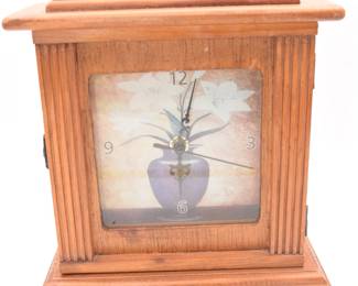 wooden clock/jewelry box