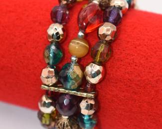 3 strand stretch bracelet