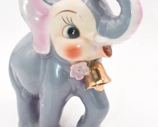 grey elephant figurine