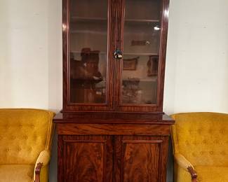 Antique Victorian bookcase: $200