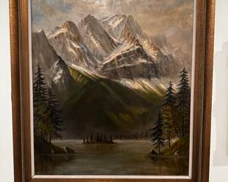 Vintage Original signed painting $20