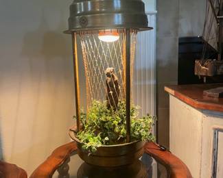 Vintage oil lamp
