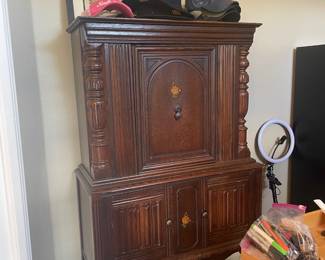 Antique cabinet $300