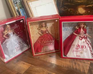 Holiday Barbies $15 each