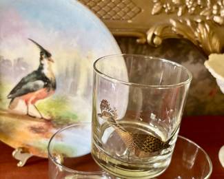 Couroc of Monterey ‘Roadrunner’ old fashioned glasses