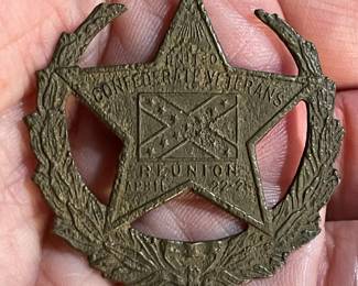 Commemorative medal from the 1902 Dallas Confederate Veterans Reunion