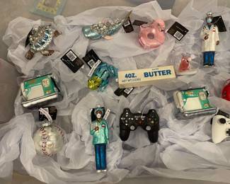 Brand New Robert Stanley glass ornaments