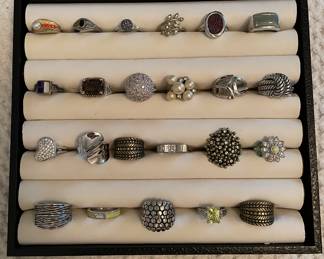 Rings in assorted sizes