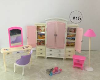 Vintage Barbie bedroom set
