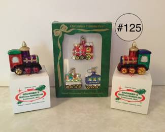 Bronner’s glasstrain ornaments