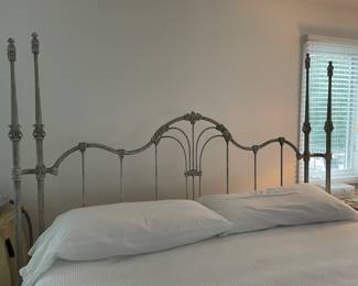 King size wrought iron headboard