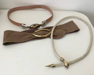 Cool vintage belts
