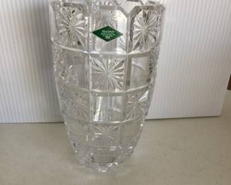 Shannon crystal vase