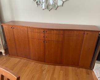 Scandinavian Wood Sideboard, excellent condition
