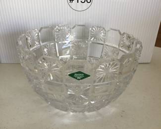 Shannon crystal bowl