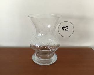 Partylite hurricane vase, retired