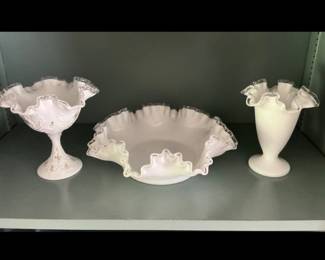 Fenton Milk Glass