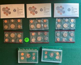 1992 Uncirculated Coin Sets