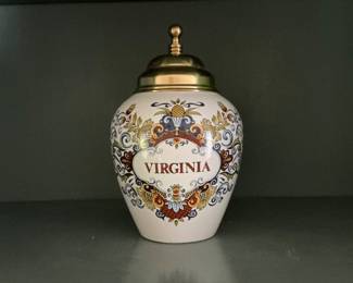 Virginia Tobacco Jar