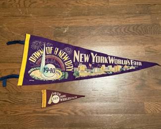 Vintage World's Fair Pennant