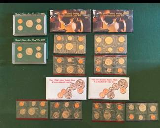 Unc Coin Proof Sets
